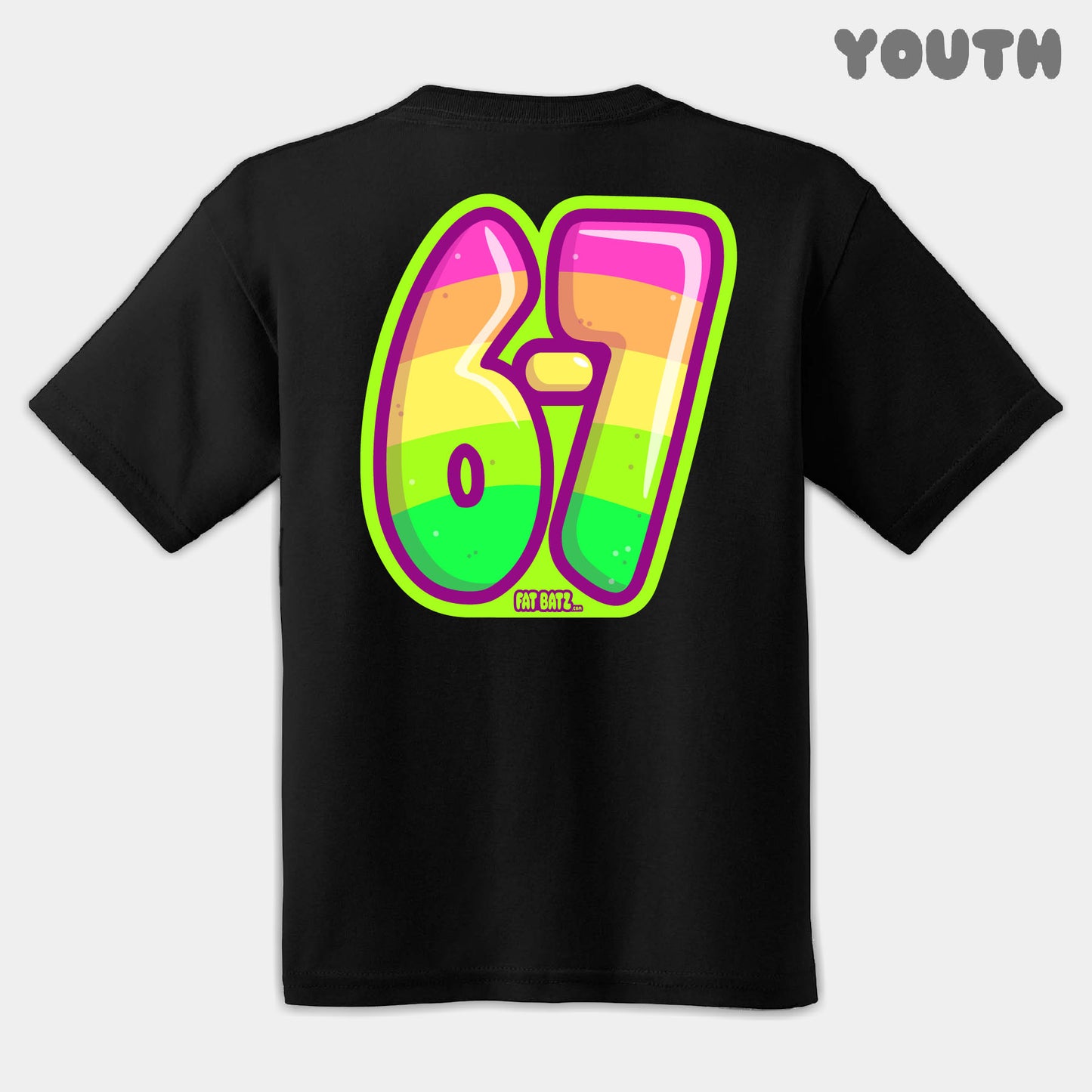 Gummy Worm Six Seven Youth Tee