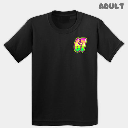 Gummy Worm Six Seven Adult Tee