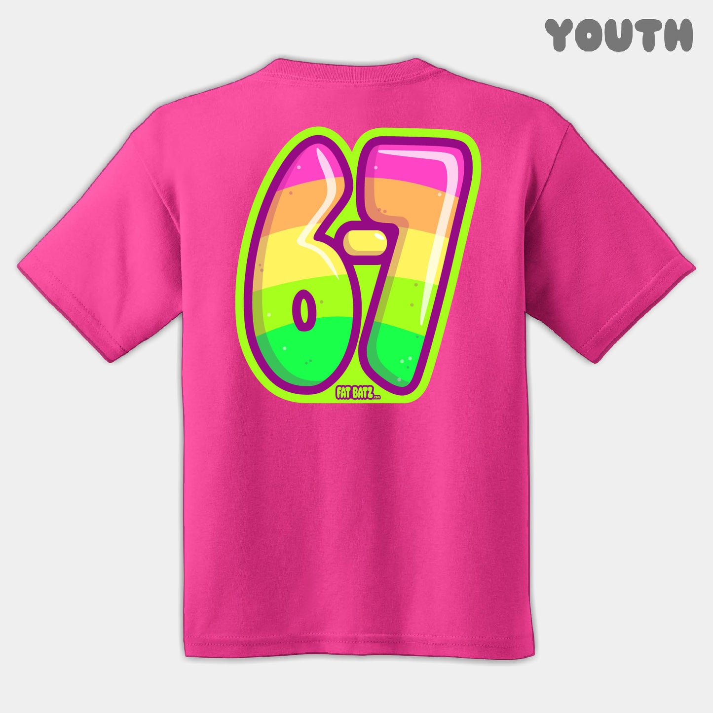 Gummy Worm Six Seven Youth Tee