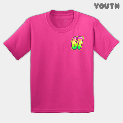 Gummy Worm Six Seven Youth Tee