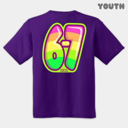 Gummy Worm Six Seven Youth Tee