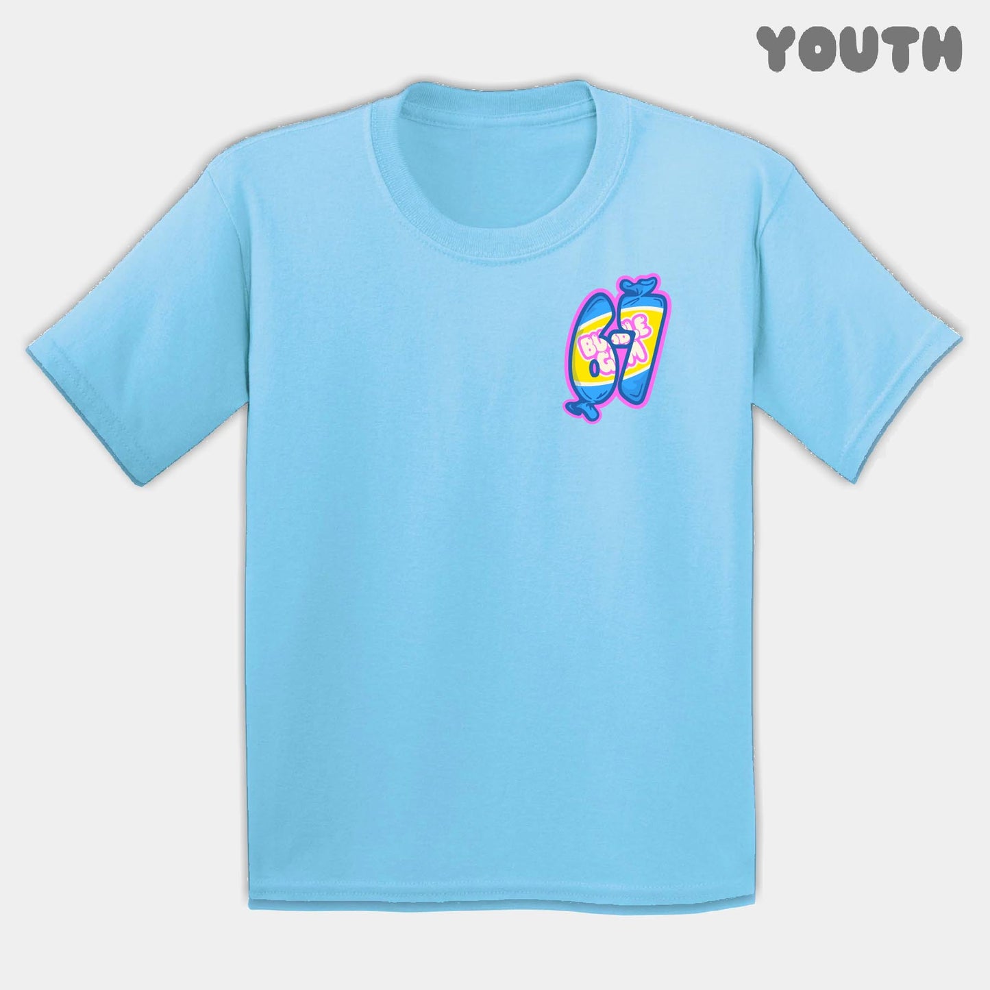 Bubble Gum Six Seven Youth Tee