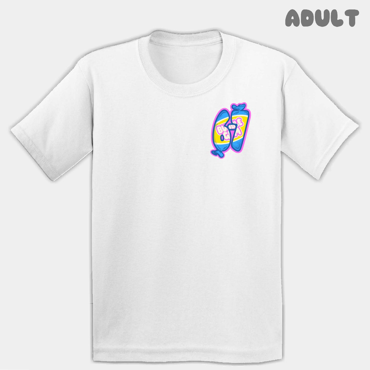 Bubble Gum Six Seven Adult Tee