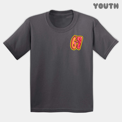 Hot Dog Six Seven Youth Tee