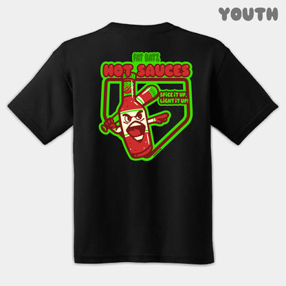 Hot Sauces Mascots Youth Tee