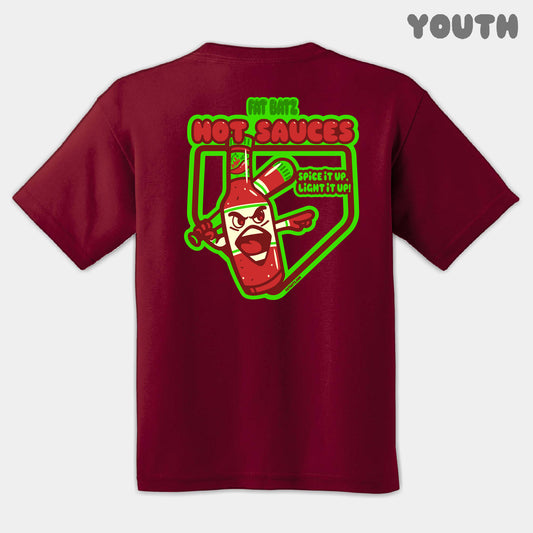 Hot Sauces Mascots Youth Tee