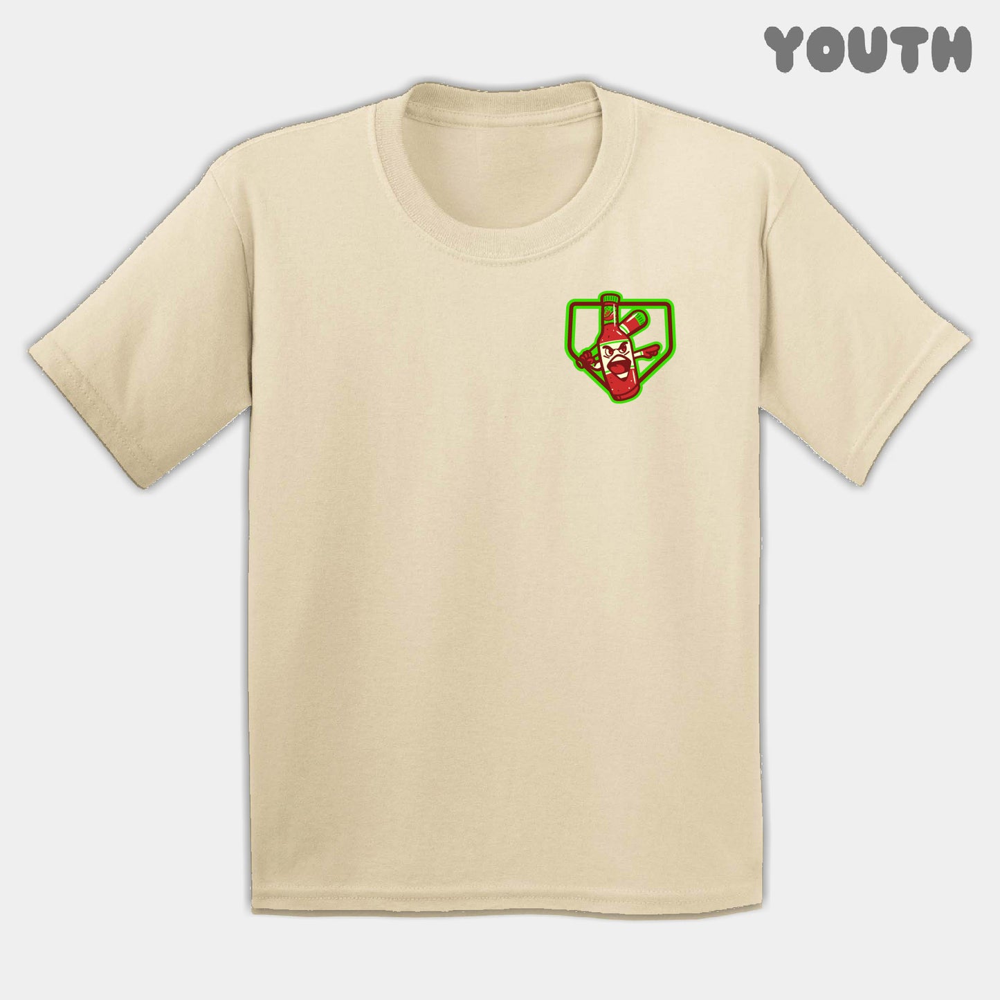 Hot Sauces Mascots Youth Tee
