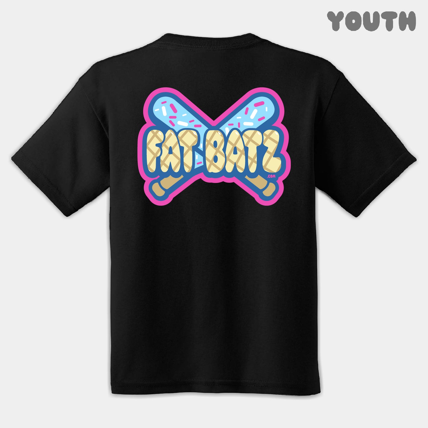 Ice Cream Drip Brand Youth Tee