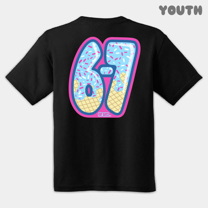 Ice Cream Six Seven Youth Tee