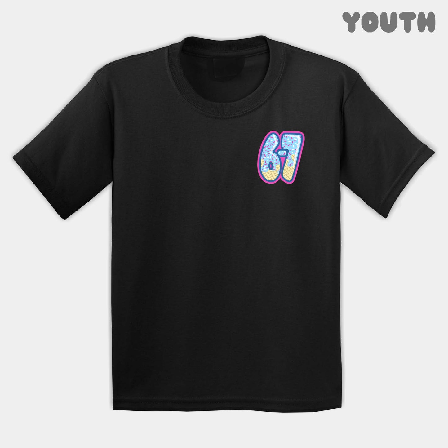 Ice Cream Six Seven Youth Tee