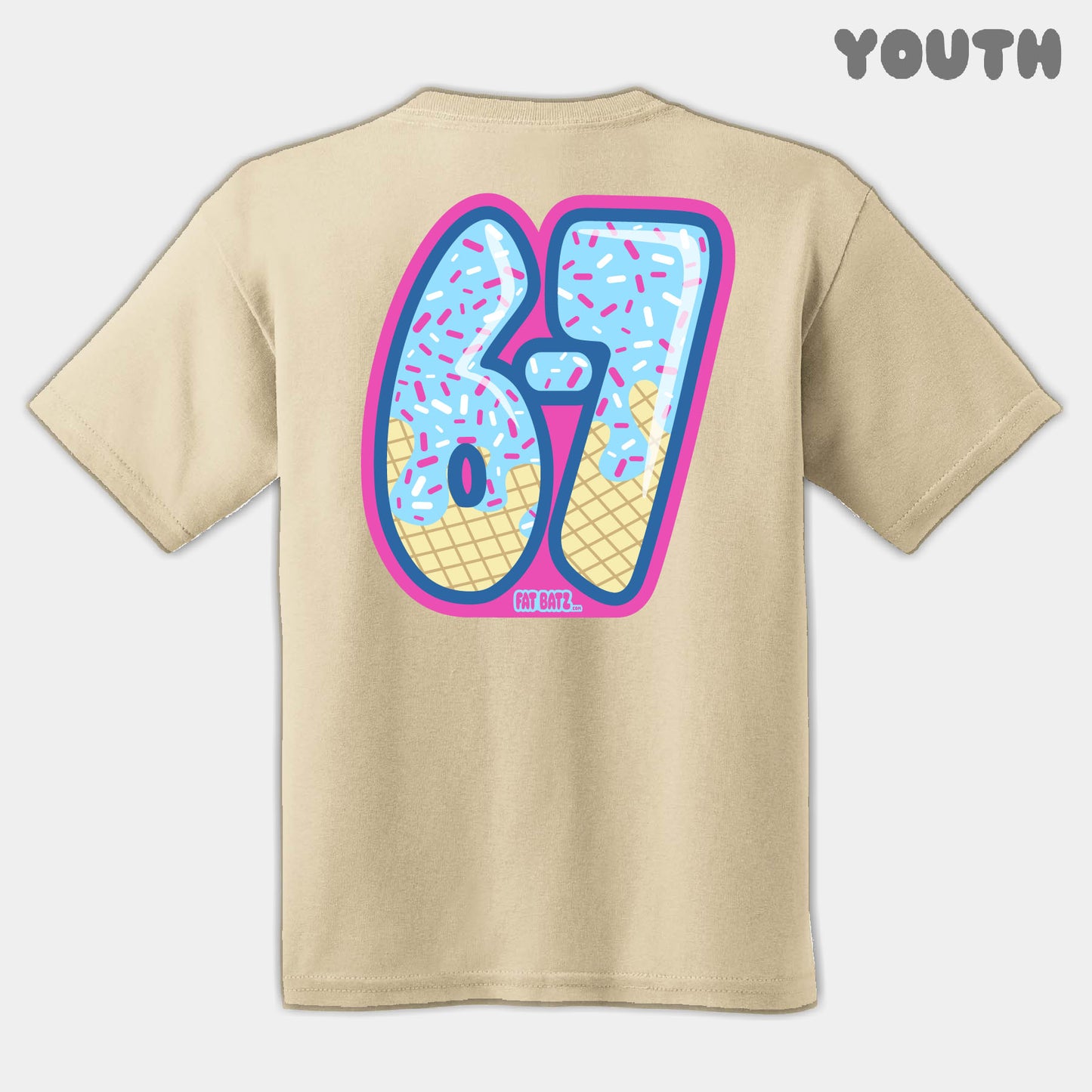 Ice Cream Six Seven Youth Tee