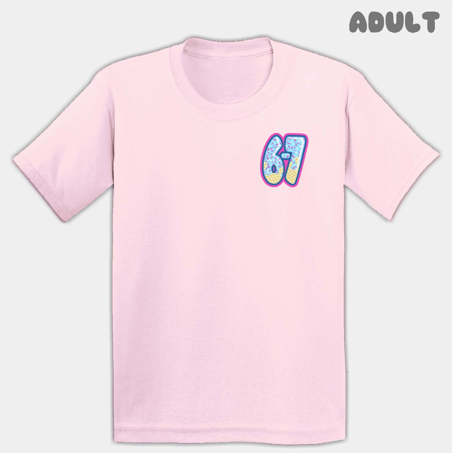 Ice Cream Six Seven Adult Tee