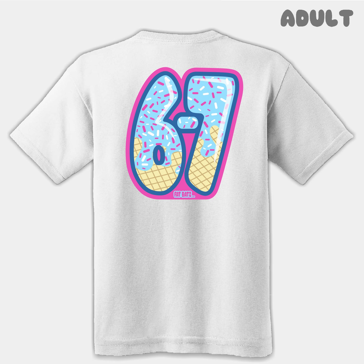 Ice Cream Six Seven Adult Tee