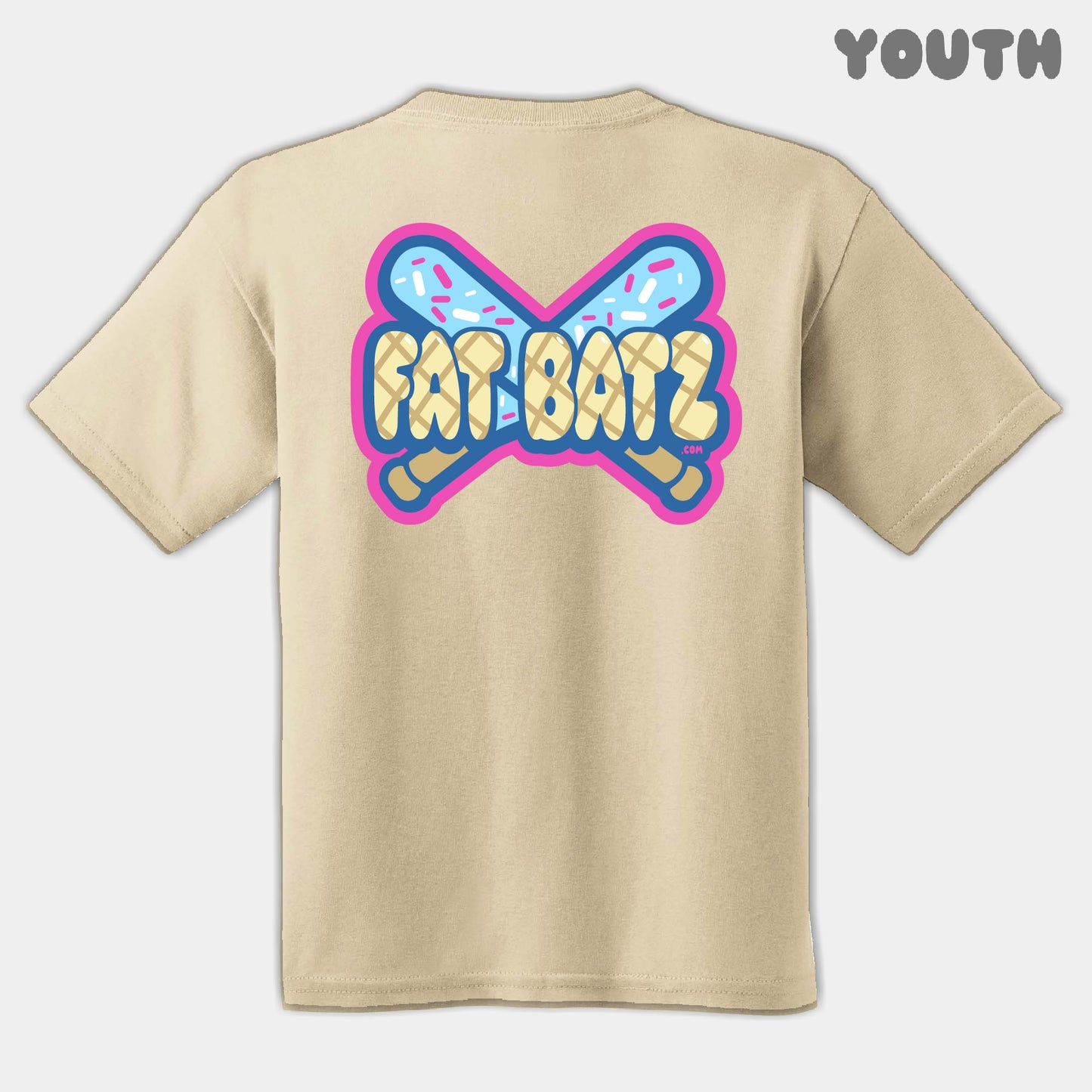 Ice Cream Drip Brand Youth Tee