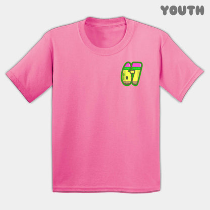 Pencil Six Seven Youth Tee