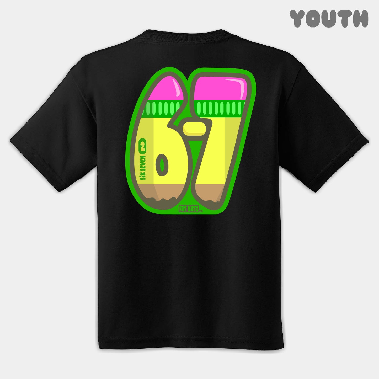 Pencil Six Seven Youth Tee