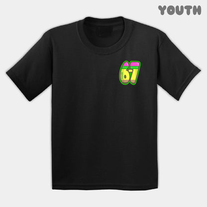 Pencil Six Seven Youth Tee