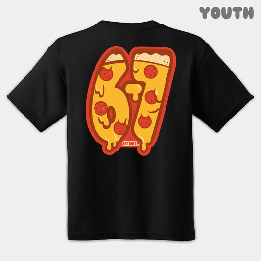 Pepperoni Pizza Six Seven Youth Tee