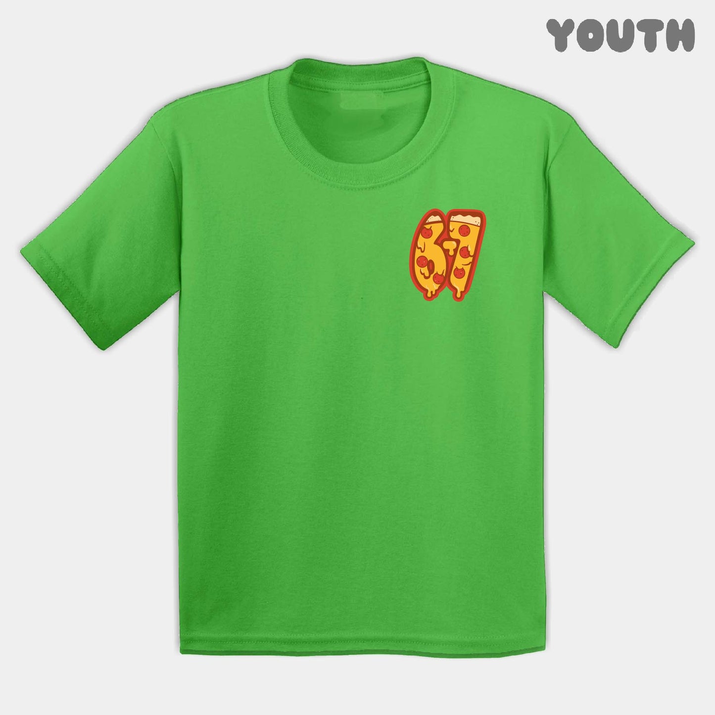 Pepperoni Pizza Six Seven Youth Tee