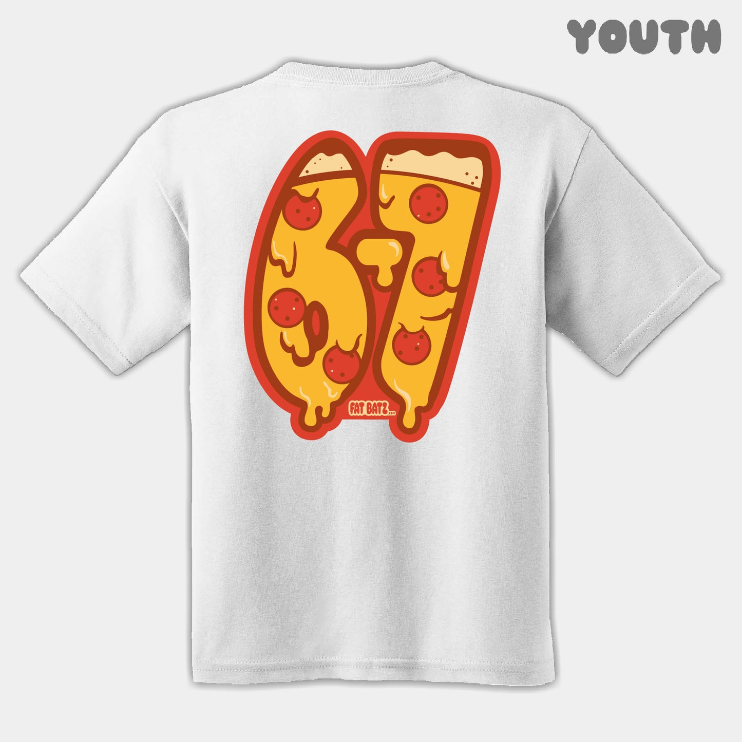Pepperoni Pizza Six Seven Youth Tee