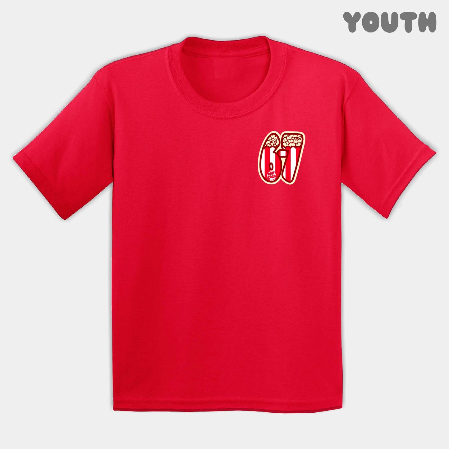 Popcorn Six Seven Youth Tee