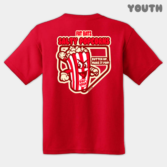 Salty Popcorns Mascots Youth Tee