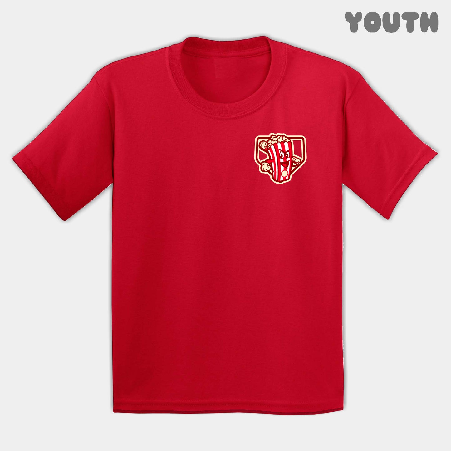 Salty Popcorns Mascots Youth Tee