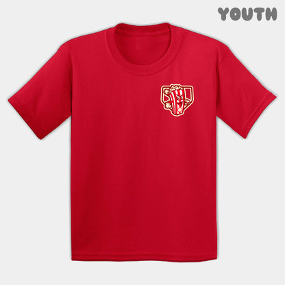 Salty Popcorns Mascots Youth Tee