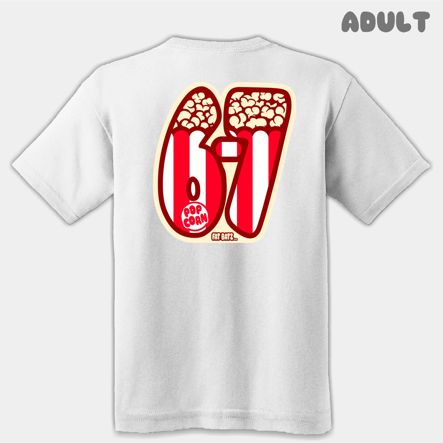 Popcorn Six Seven Adult Tee