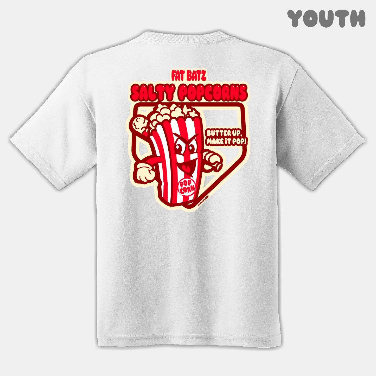 Salty Popcorns Mascots Youth Tee