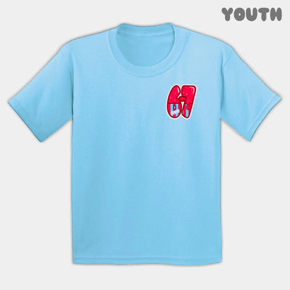 Red Slushy Six Seven Youth Tee