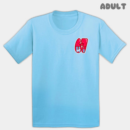 Red Slushy Six Seven Adult Tee