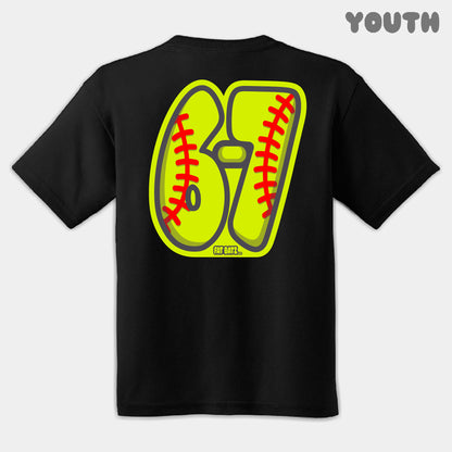 Softball Six Seven Youth Tee