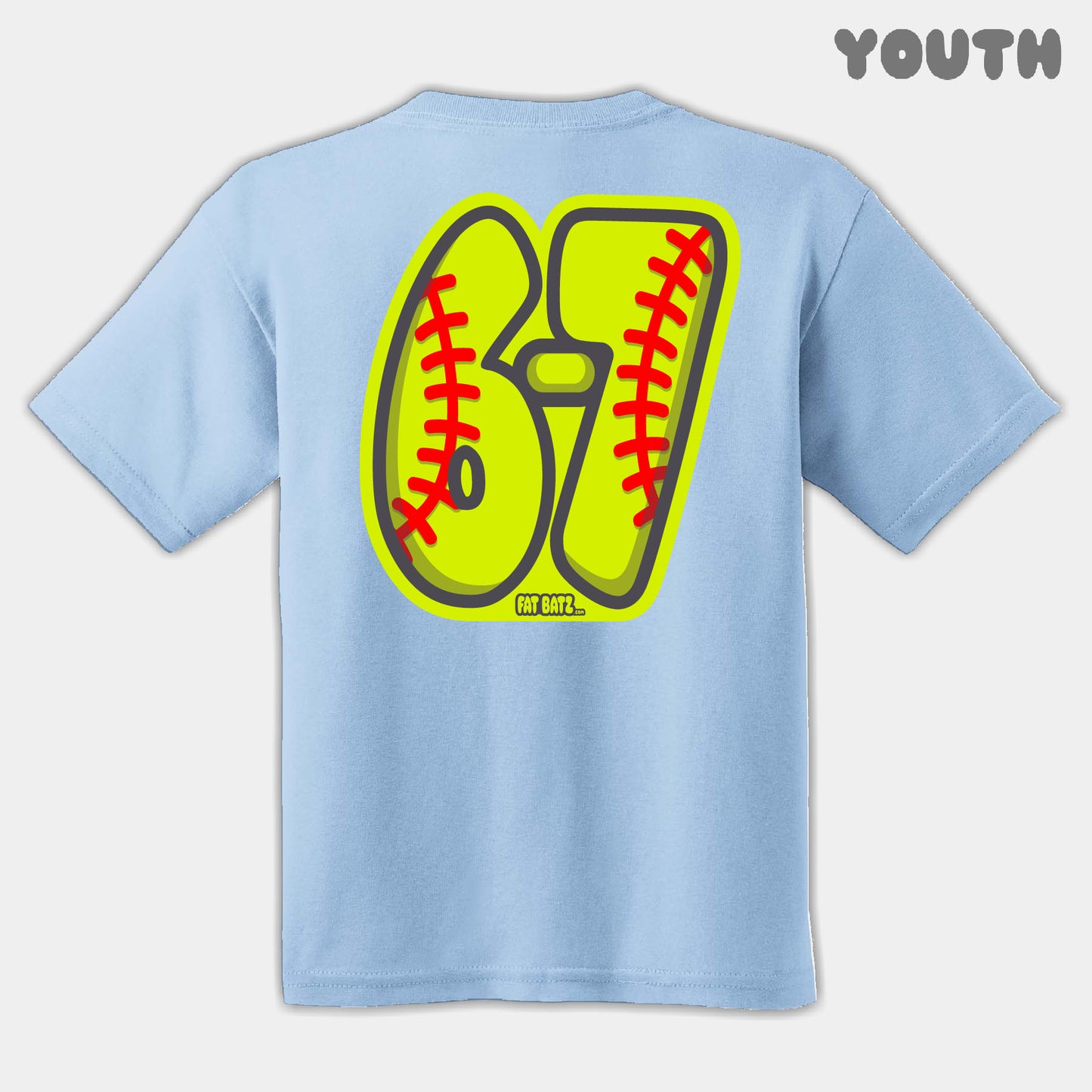 Softball Six Seven Youth Tee
