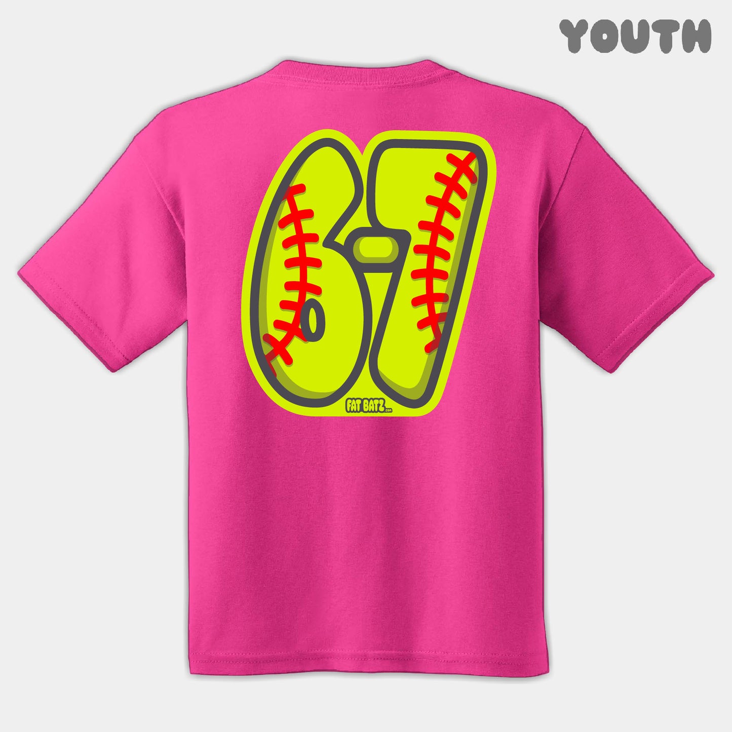 Softball Six Seven Youth Tee