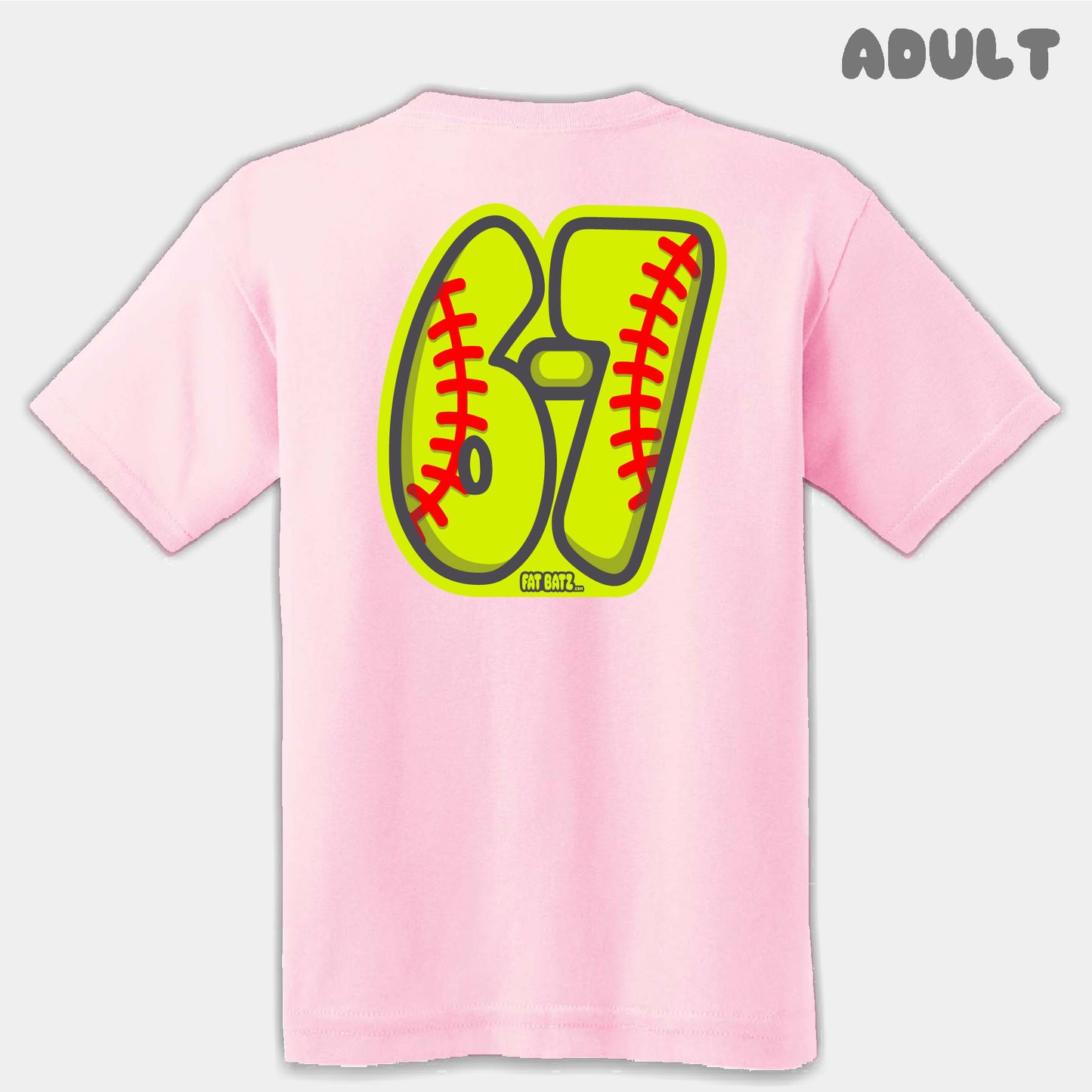 Softball Six Seven Adult Tee