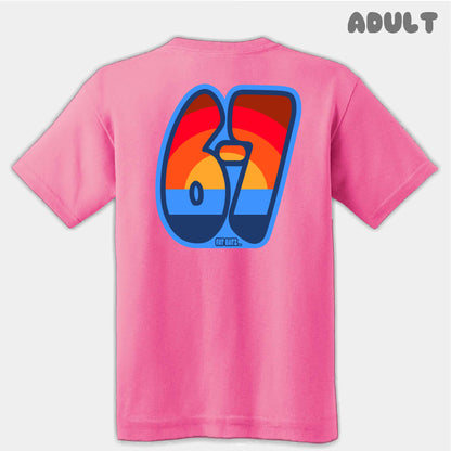 Sunset Six Seven Adult Tee