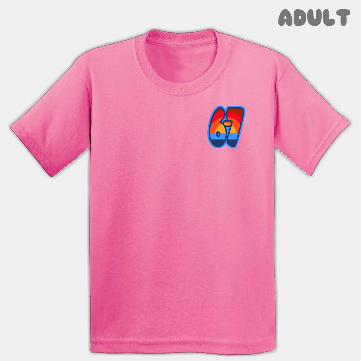Sunset Six Seven Adult Tee