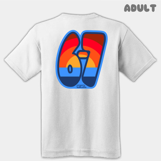 Sunset Six Seven Adult Tee